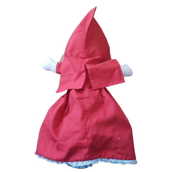 Vintage Topsy Turvy Red Riding Hood Fairy Tale Doll Grandma Wolf See Description - Picture 6 of 10